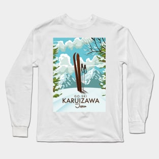 Karuizawa Japan ski Long Sleeve T-Shirt